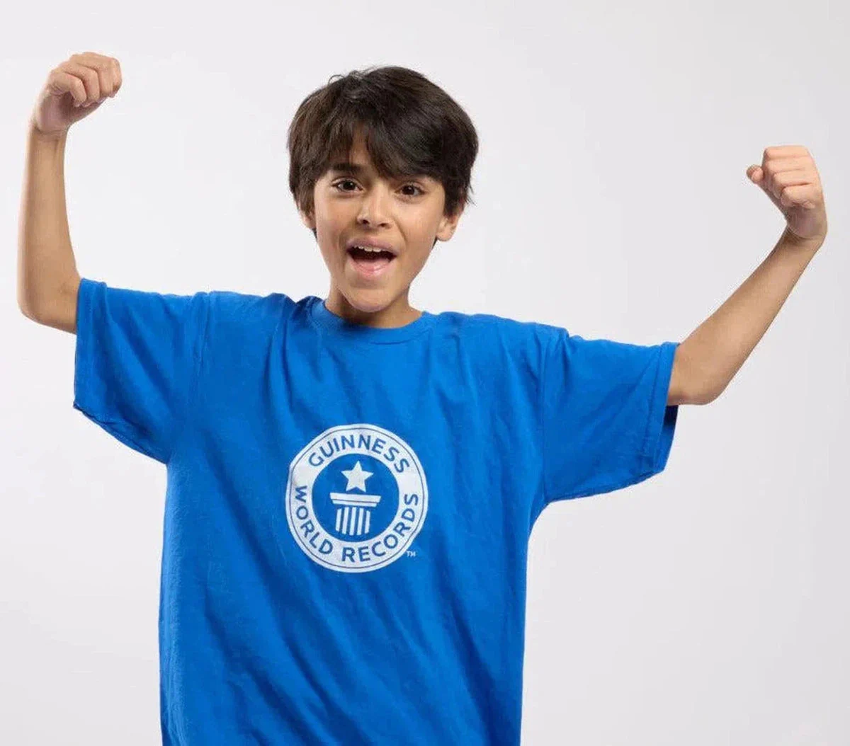 Kids T Shirt White Logo - Image 3