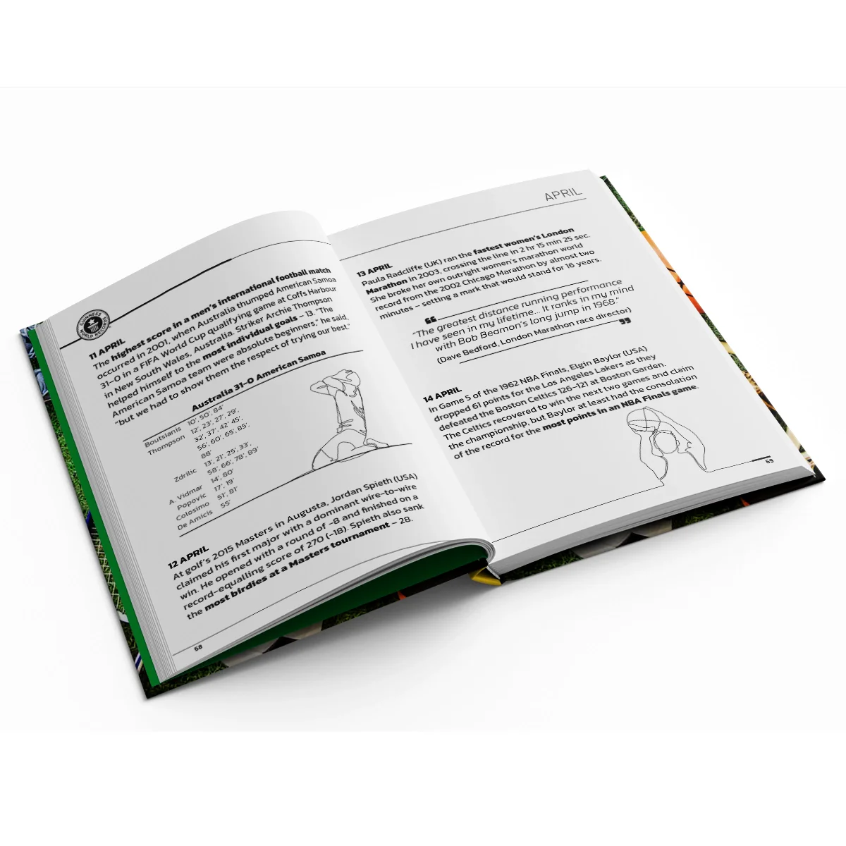 Guinness World Records 365 Sport Signed Edition Book - Image 4