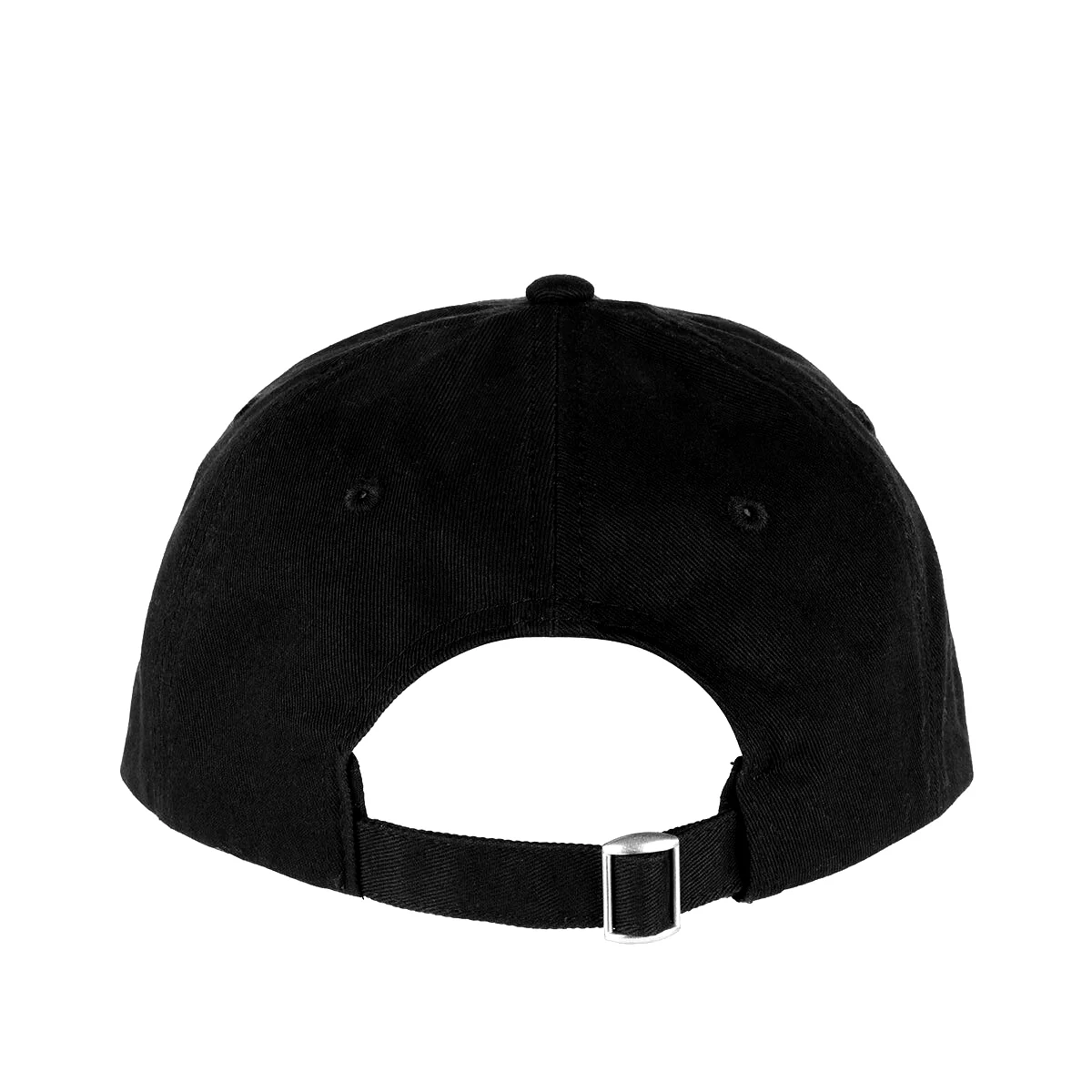 Black Cotton Cap - Image 3