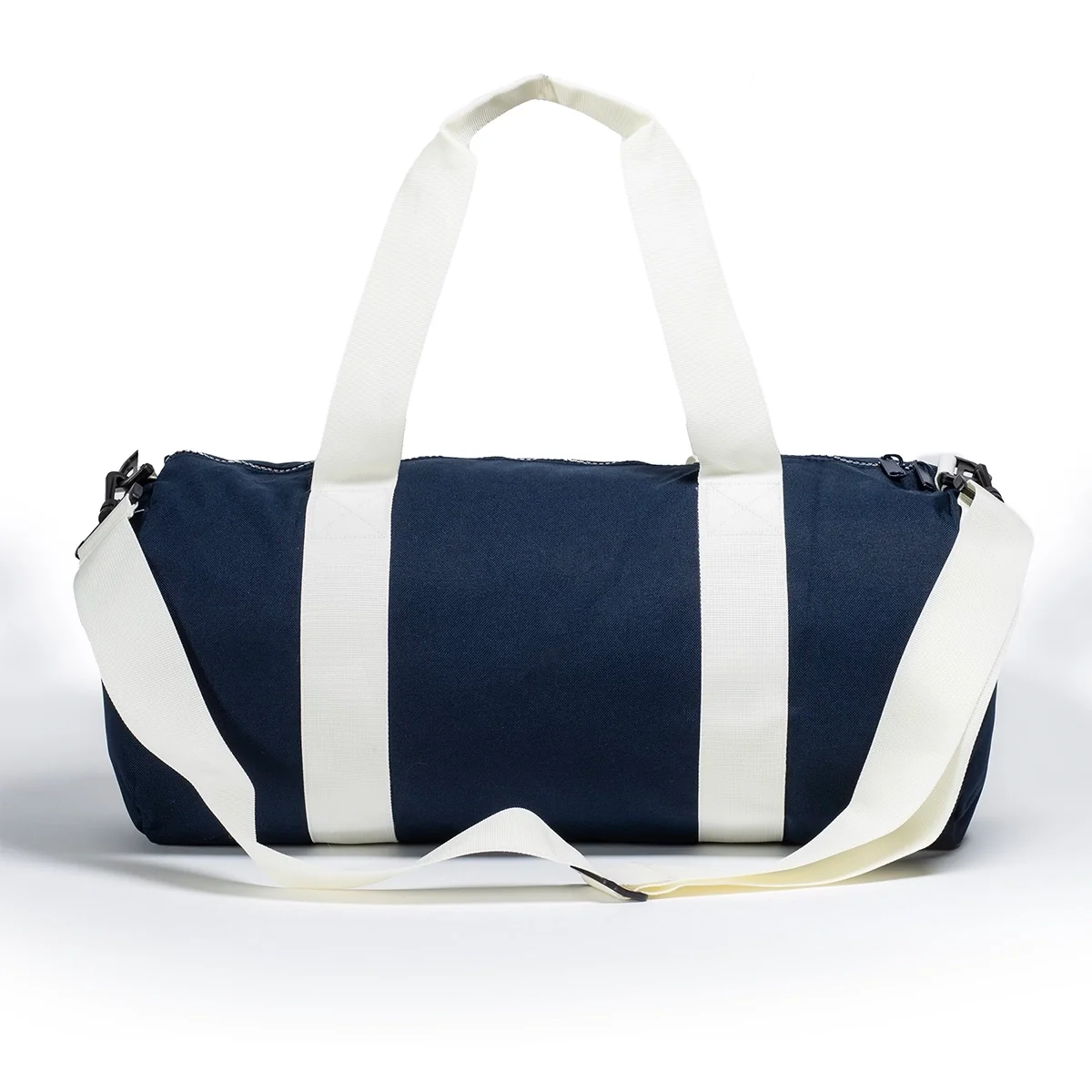 Navy Embroidered Gym Bag - Image 2