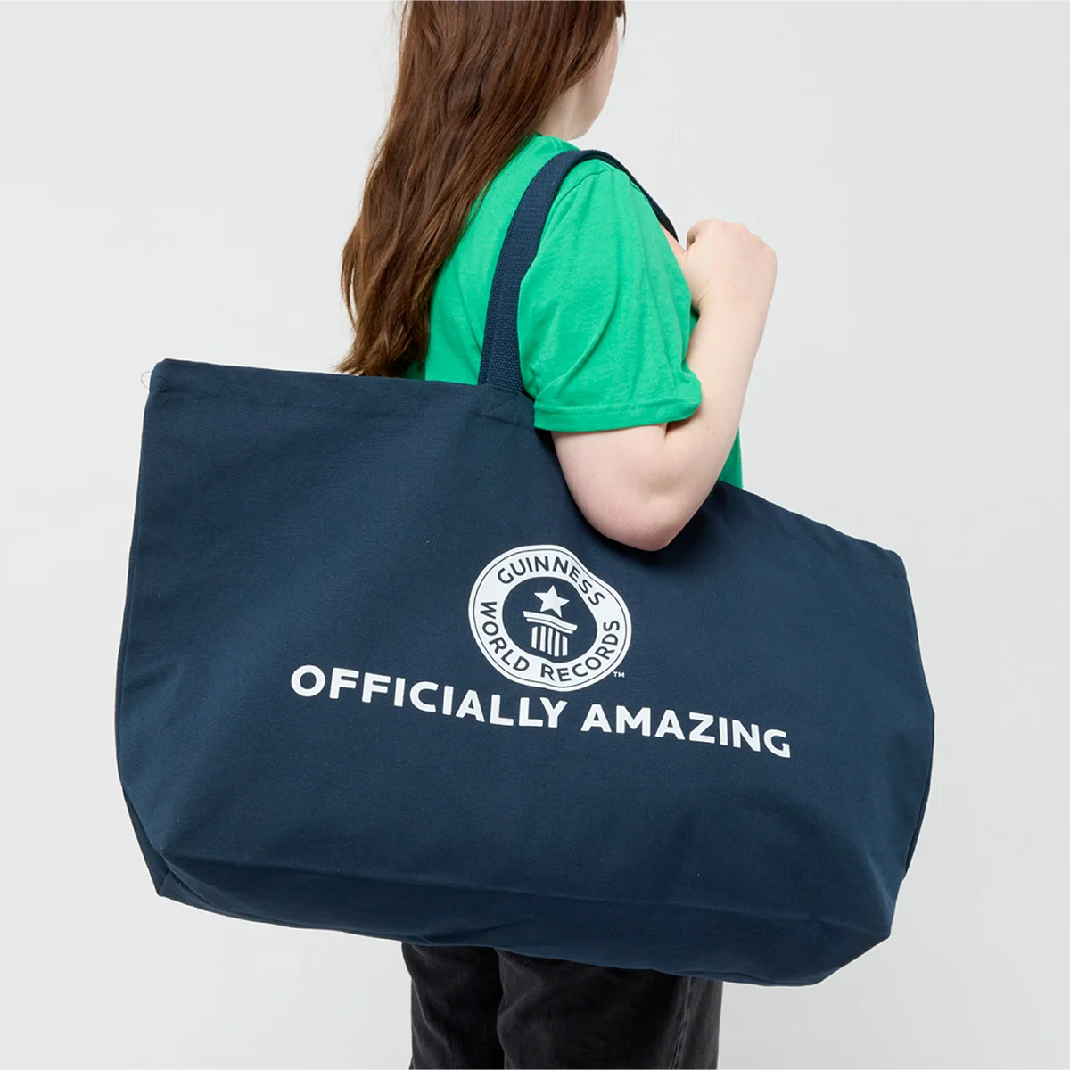 Oversized Cotton Tote Bag
