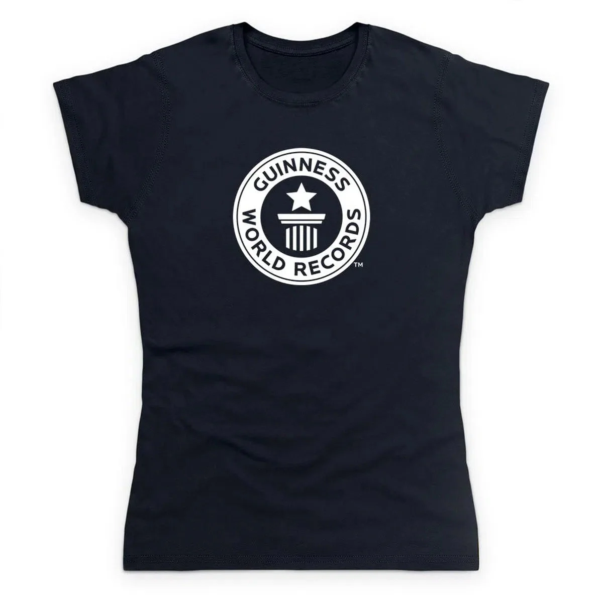 Womens T Shirt White Logo - Image 2