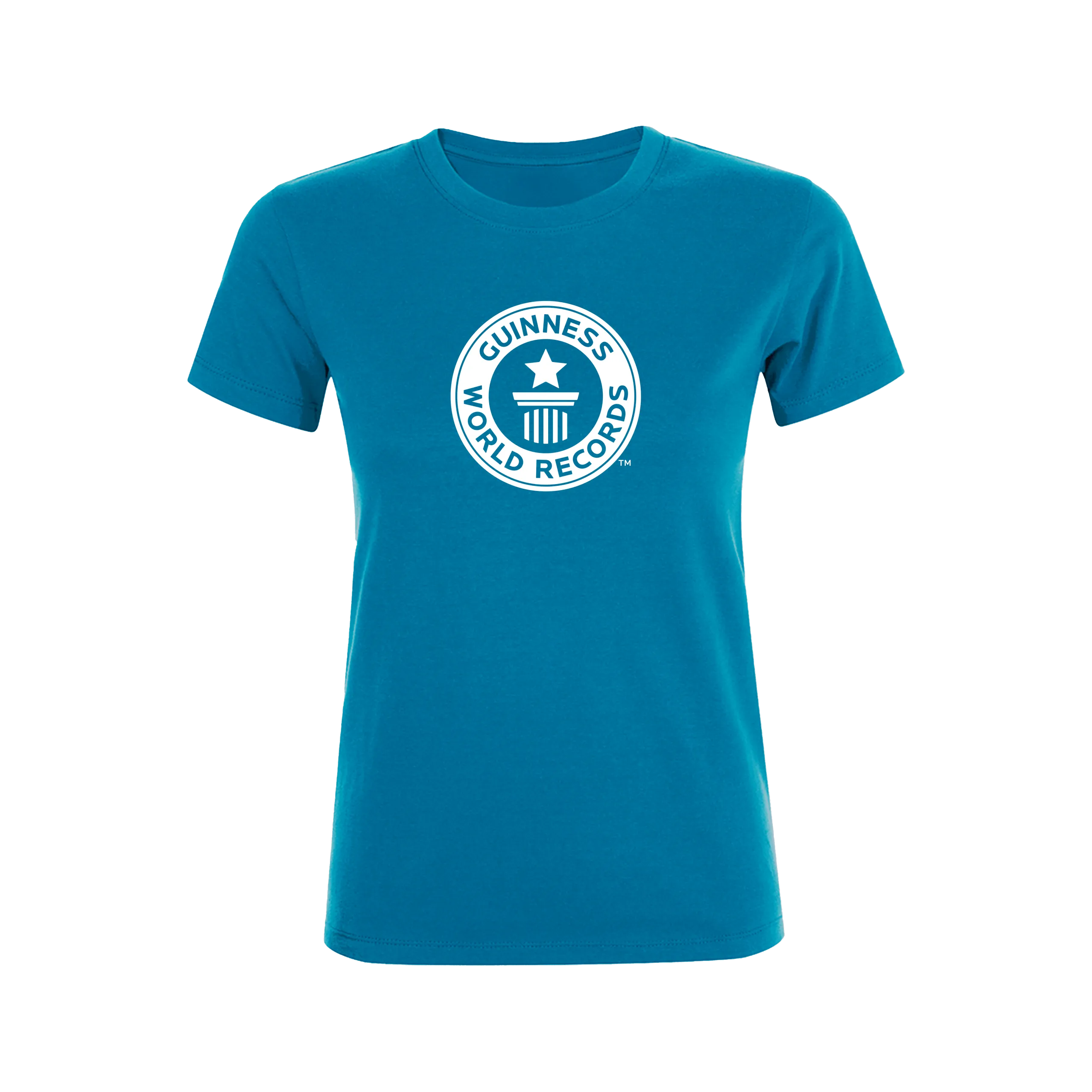 Womens T Shirt White Logo - Image 8