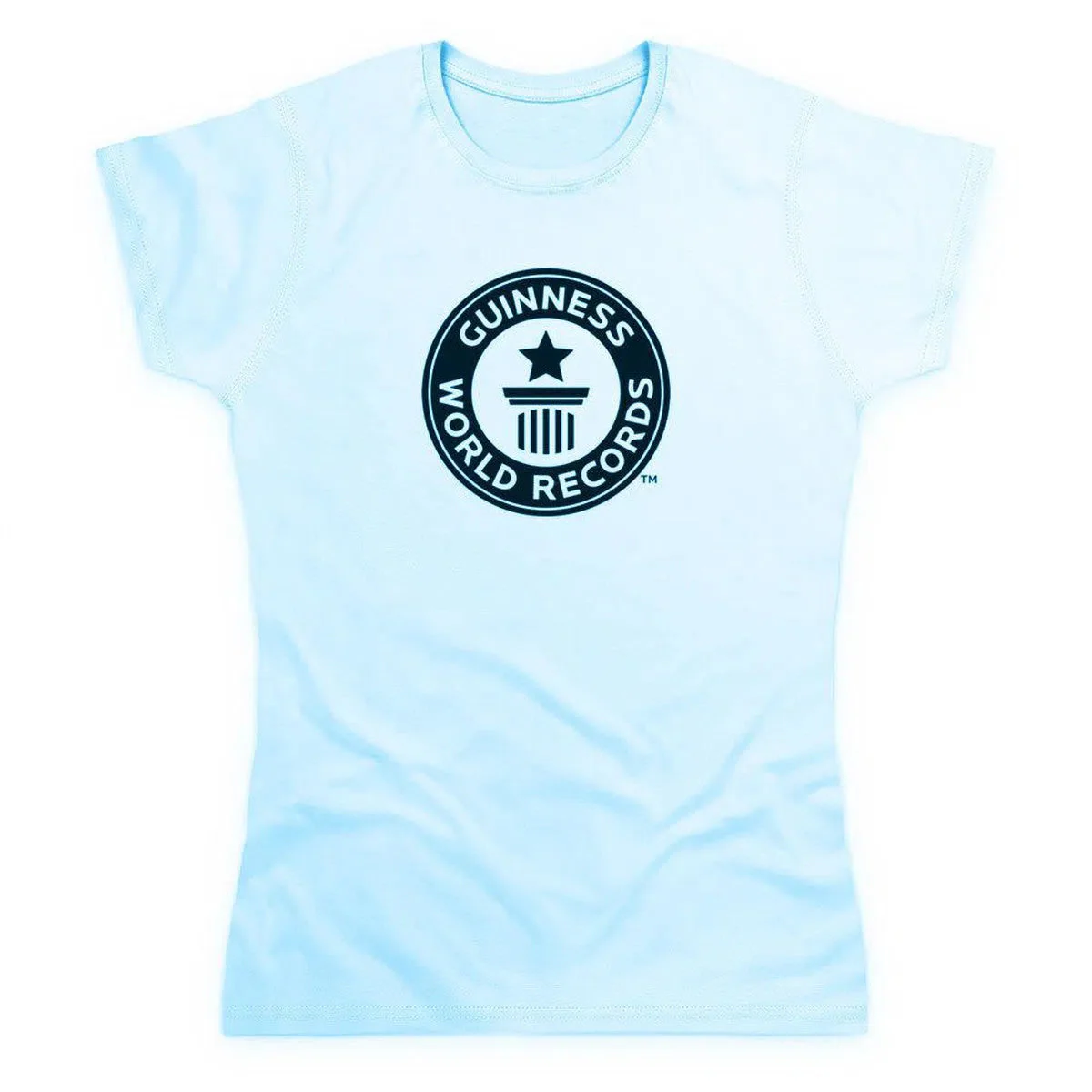 Womens T Shirt Black Logo - Image 3